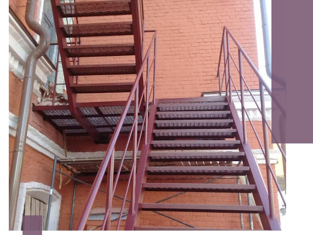 Демонтаж пожарных лестниц быстро и безопасно в Краснокамске