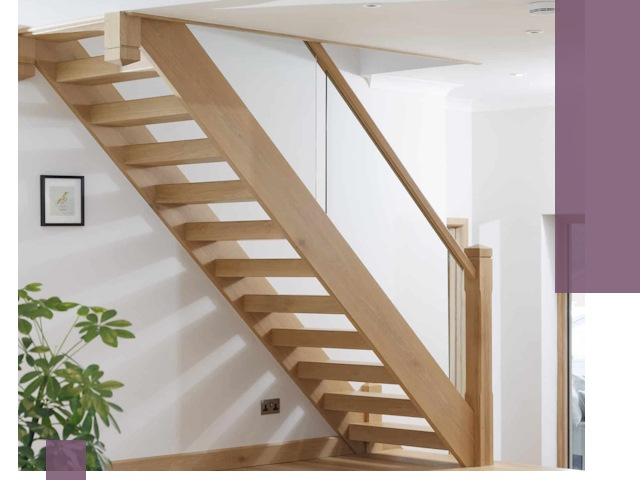 Изготовление деревянных лестниц под ключ в Краснокамске для дома