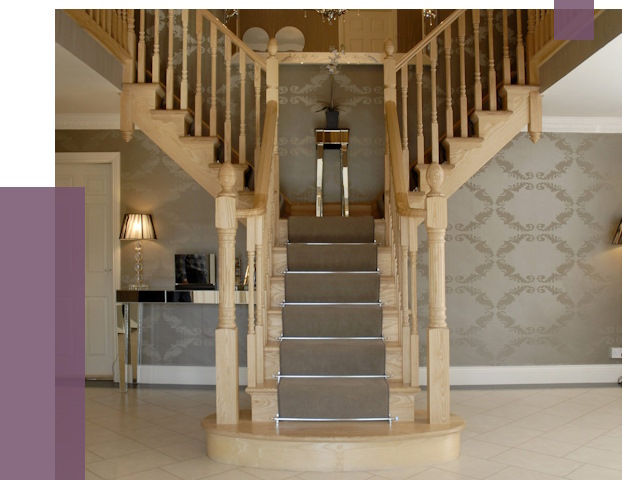 Монтаж деревянных лестниц в Краснокамске от 7552 руб. 