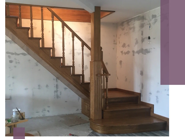 Ремонт деревянных лестниц в Краснокамске: быстро и качественно