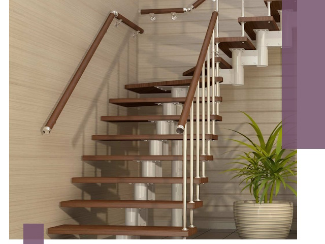 Изготовление модульных лестниц под ключ в Краснокамске