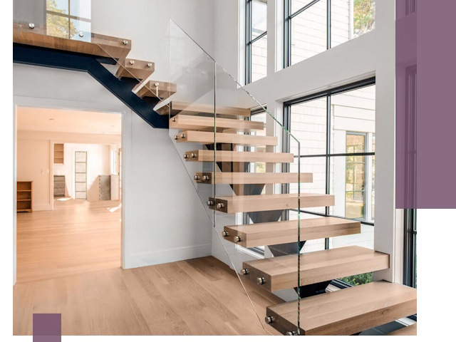 Монтаж модульных лестниц в Краснокамске: срок, качество, гарантия