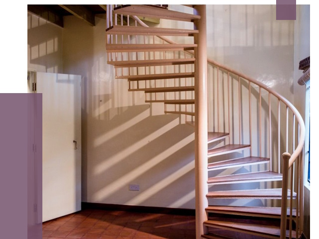 Изготовление винтовых лестниц на заказ в Краснокамске от 75521 руб. | ПРОЛЁТ-Кнм