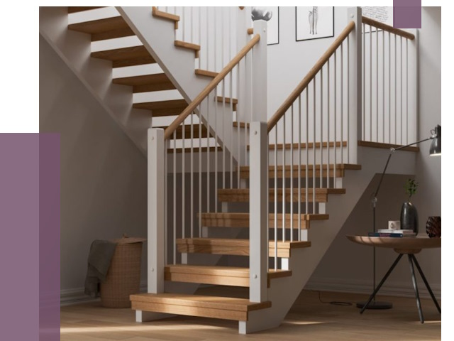 Маршевые лестницы в Краснокамске от 37760 руб. — монтаж | ПРОЛЁТ-Кнм