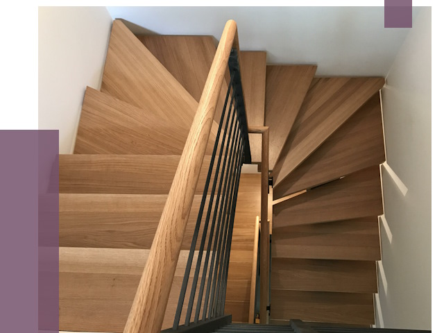 П-образные лестницы в Краснокамске под ключ от 48151 руб. | ПРОЛЁТ-Кнм