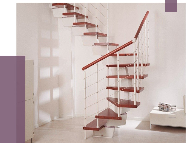 Изготовление лестниц на больцах в Краснокамске от 9630 руб. | ПРОЛЁТ-Кнм