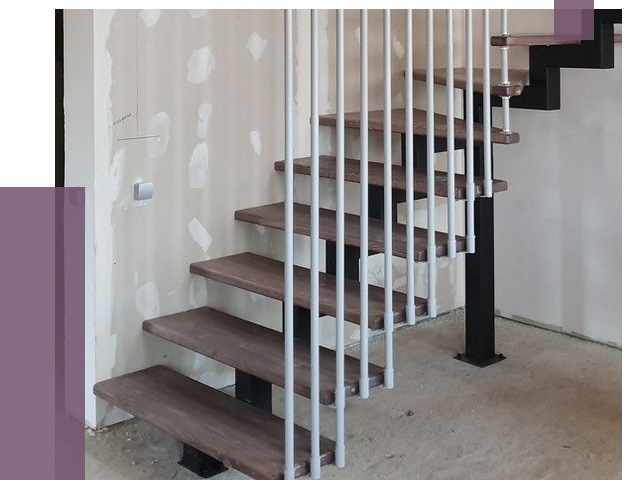 Монтаж лестниц на больцах в Краснокамске от 8312 руб. — надежно| ПРОЛЁТ-Кнм