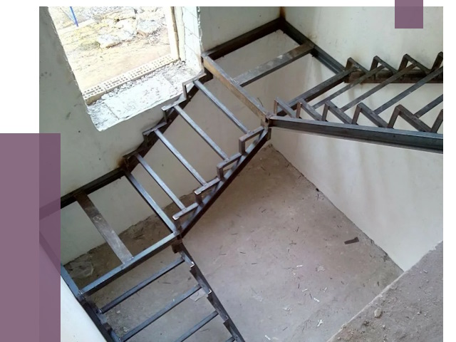 Монтаж лестниц на металлокаркасе в Краснокамске от 12671 руб. — ПРОЛЁТ-Кнм