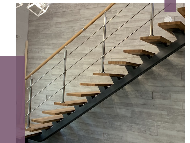 Изготовление лестниц на монокосоуре в Краснокамске от 75521 руб. 