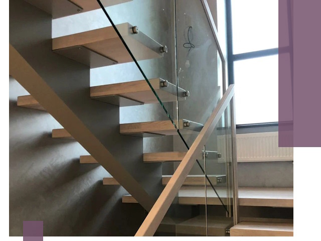 Изготовление лестниц на монокосоуре в Краснокамске с монтажом и гарантией