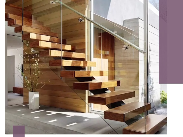 Современные лестницы на заказ в Краснокамске — изготовление и монтаж