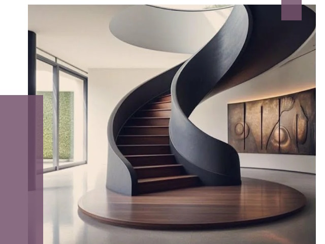 Элитные лестницы под заказ в Краснокамске от 187535 руб. — ПРОЛЁТ-Кнм