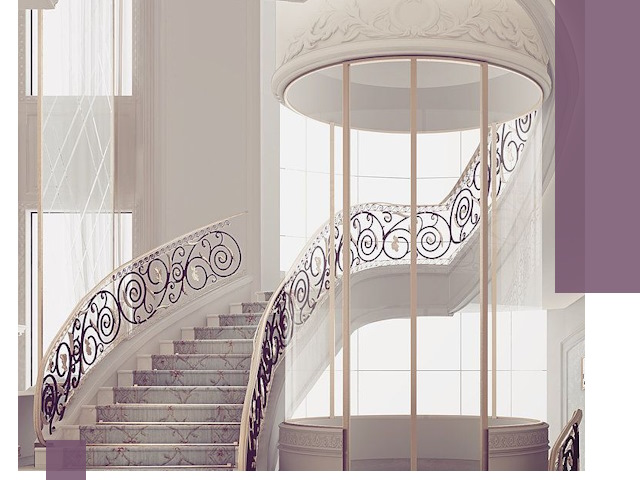 Элитные лестницы на заказ высокого класса в Краснокамске