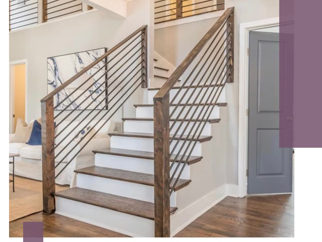 Лестницы для коттеджа под ключ в Краснокамске — изготовление и монтаж