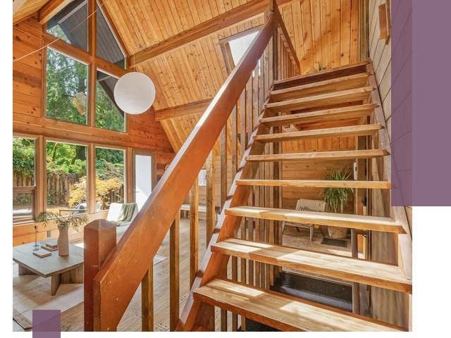 Лестницы для дачи под ключ в Краснокамске — изготовление и монтаж