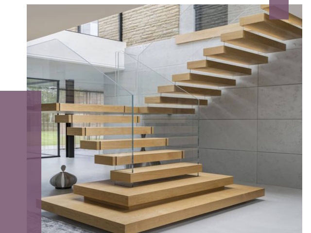 Офисные лестницы в Краснокамске — от 75521 руб. | ПРОЛЁТ-Кнм