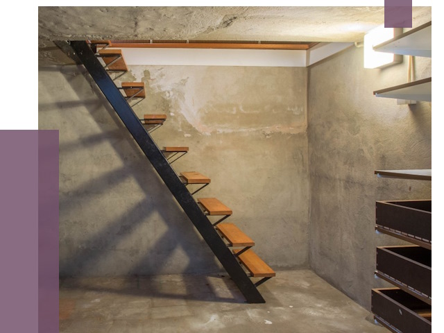 Лестницы в подвал в Краснокамске от 13026 руб. — монтаж | ПРОЛЁТ-Кнм