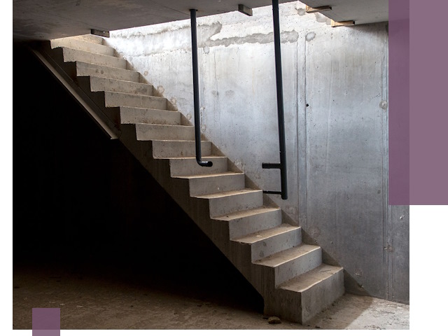 Изготовление и монтаж лестниц в подвале в Краснокамске
