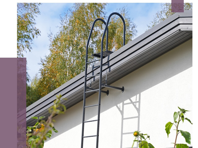 Лестницы на крышу в Краснокамске от 18956 руб. — монтаж и монтаж ПРОЛЁТ-Кнм