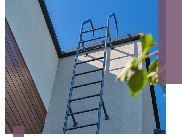 Лестницы на крышу в Краснокамске — изготовление, монтаж, демонтаж