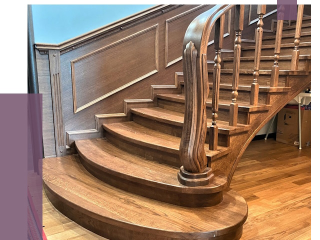 Дубовые лестницы под ключ в Краснокамске от 174863 руб. — ПРОЛЁТ-Кнм