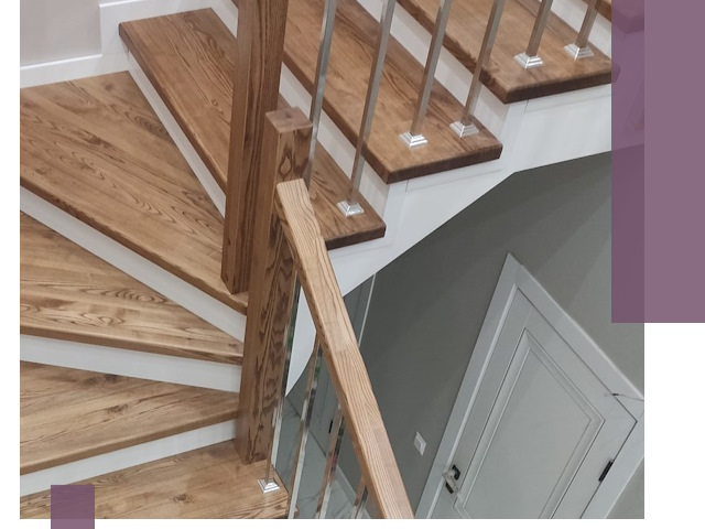 Обшивка металлических лестниц под ключ в Краснокамске