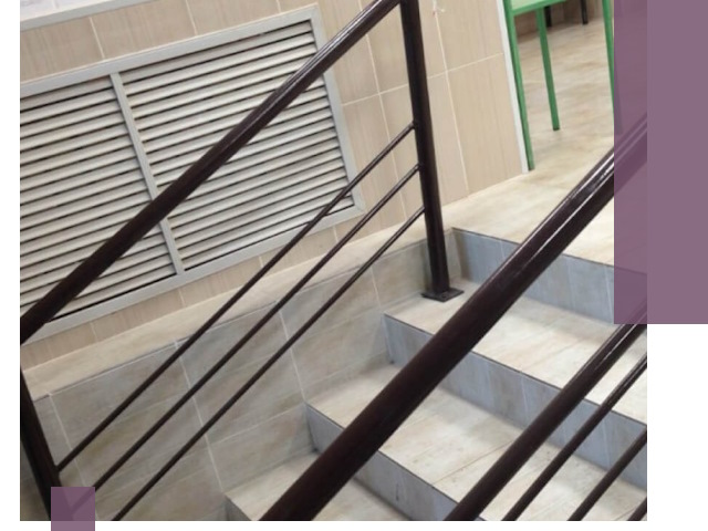 Изготовление перил из металла под ключ в Краснокамске