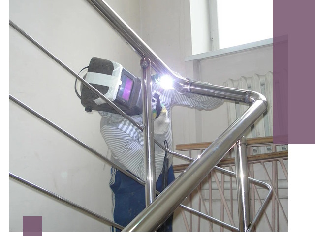 Монтаж перил и ограждений качественно в Краснокамске