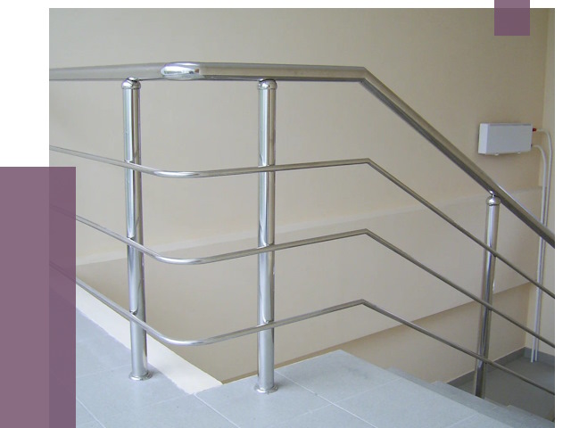 Алюминиевые перила в Краснокамске от 6285 руб. под ключ | ПРОЛЁТ-Кнм