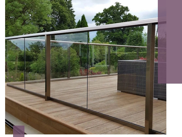 Алюминиевые перила на заказ в Краснокамске — монтаж и гарантия