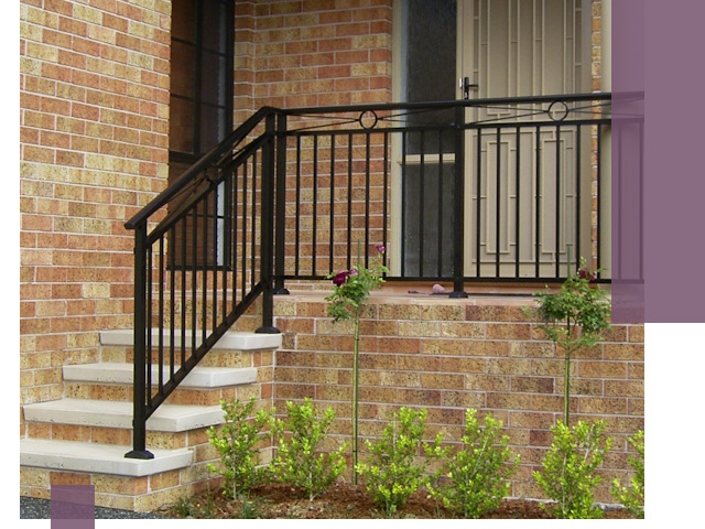 Уличные перила из металла под ключ в Краснокамске