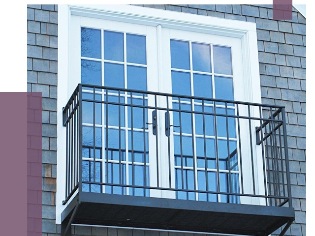 Французские балконы в Краснокамске от 7349 руб. за м2 