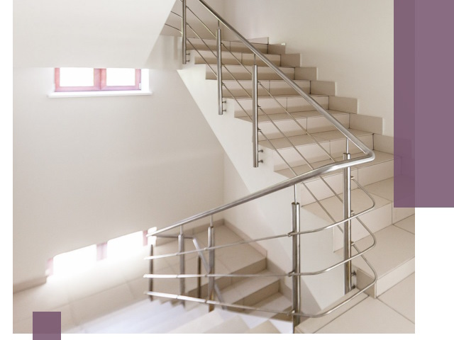 Установка и замена перил в подъезде в Краснокамске