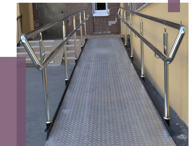 Пандусы в Краснокамске от 12164 руб. — установка для инвалидов | ПРОЛЁТ-Кнм