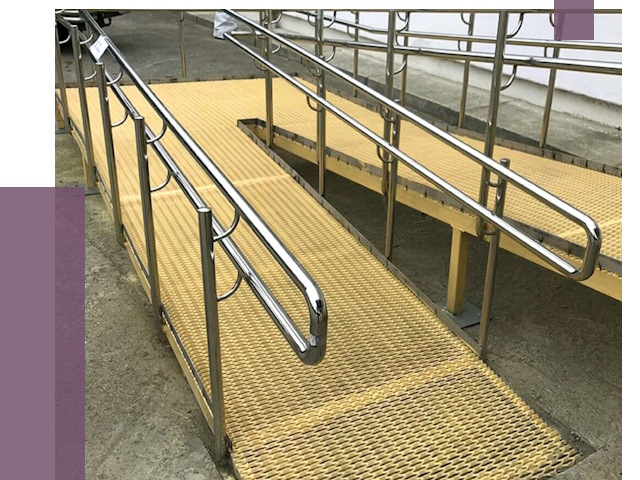 Пандусы для инвалидов в Краснокамске под ключ от 17740 руб. — ПРОЛЁТ-Кнм