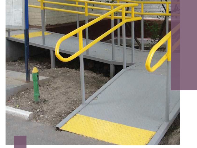 Монтаж пандусов для инвалидов в Краснокамске — быстро и качественно