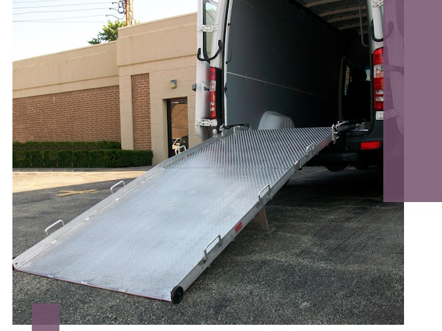 Мобильные пандусы в Краснокамске — производство, монтаж и аренда