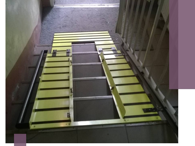 Профессиональный монтаж пандуса в подъезд в Краснокамске