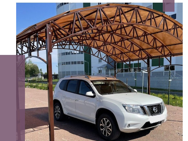 Недорогие навесы в Краснокамске от 42575 руб. | ПРОЛЁТ-Кнм