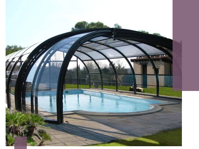 Навесы для бассейна в Краснокамске: изготовление и монтаж под ключ