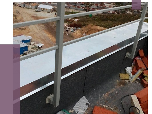 Монтаж парапетов в Краснокамске от 4258 руб.  | ПРОЛЁТ-Кнм