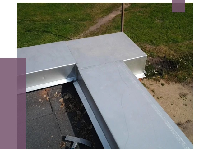 Оцинкованные парапеты в Краснокамске от 7958 руб.  | ПРОЛЁТ-Кнм