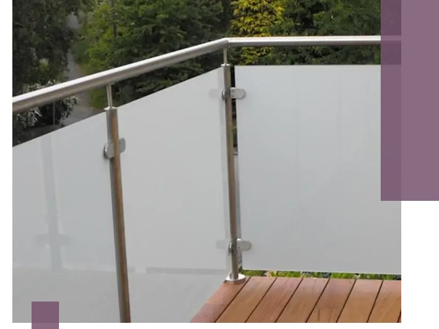 Алюминиевые парапеты для балконов и террас в Краснокамске