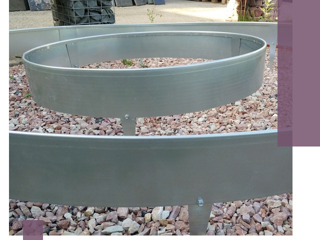 Нержавеющие бордюры под ключ в Краснокамске — изготовление и монтаж