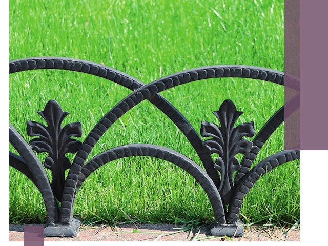 Декоративные металлические бордюры под ключ в Краснокамске