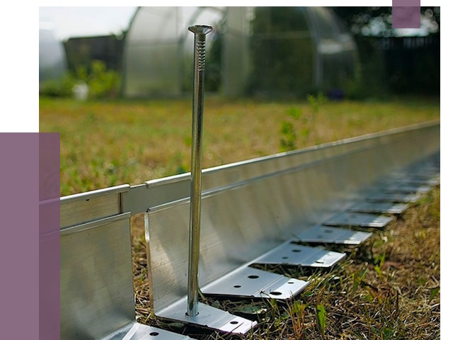 Металлические бордюры для газона в Краснокамске от 4258 руб. | ПРОЛЁТ-Кнм