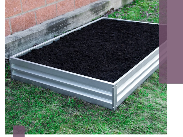 Металлические бордюры для грядок в Краснокамске: прочность и аккуратность