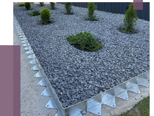 Металлические бордюры для клумб в Краснокамске от 4308 руб.