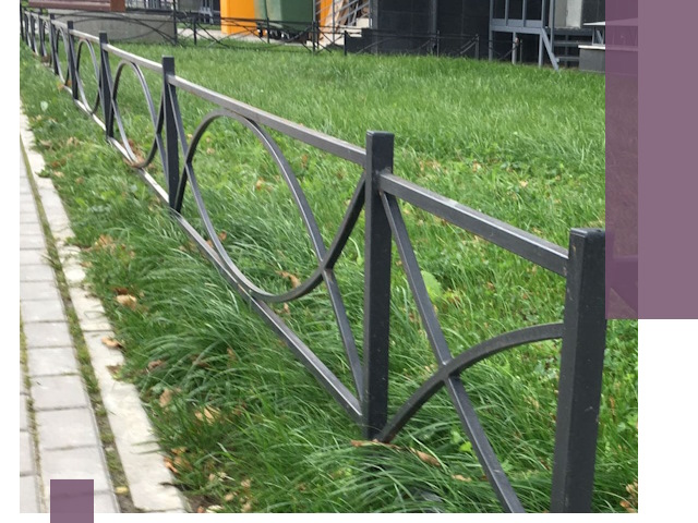 Газонные ограждения из металла в Краснокамске — монтаж и продажа