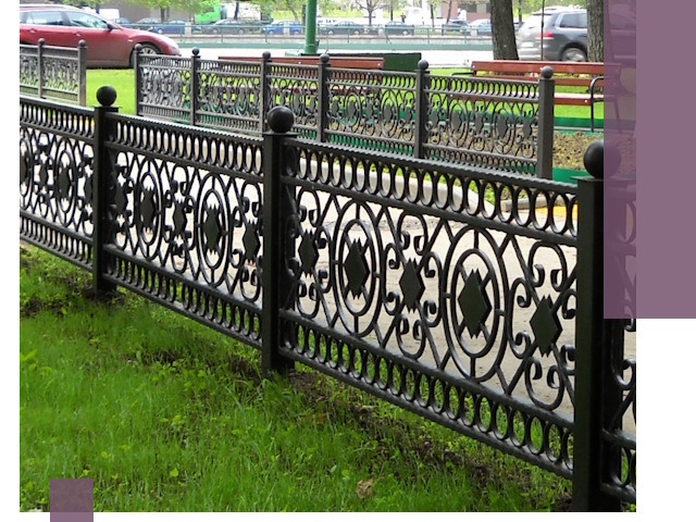 Секционные газонные ограждения под ключ в Краснокамске